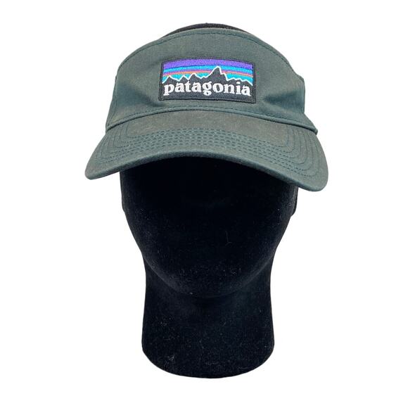 Patagonia Other - Patagonia P-6 Logo Visor Adjustable Hat Gorpcore Outdoor Hiking